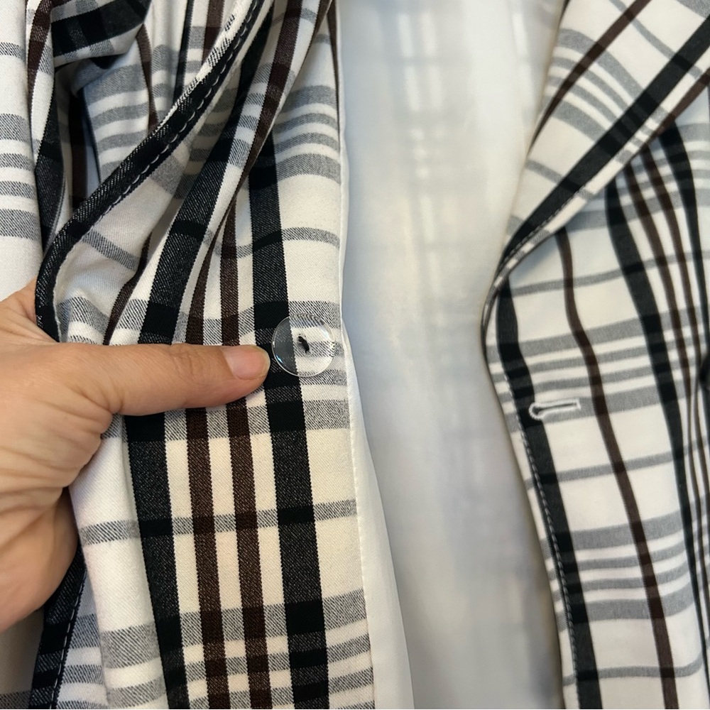 ASOS plaid pattern coat - Picture 4 of 12